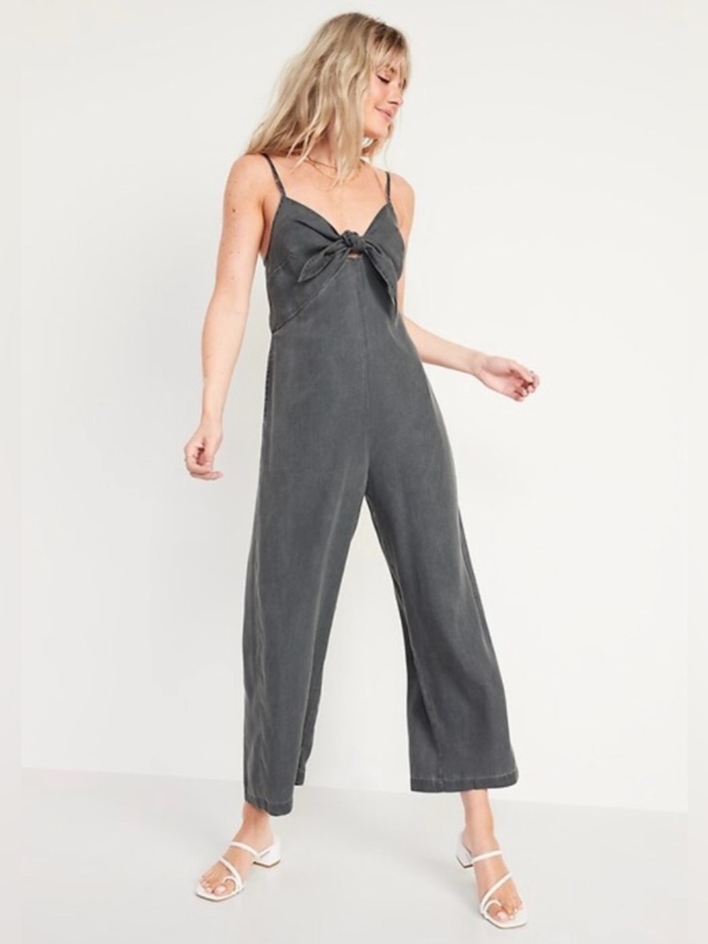 Old Navy Women's Gray Jumpsuit